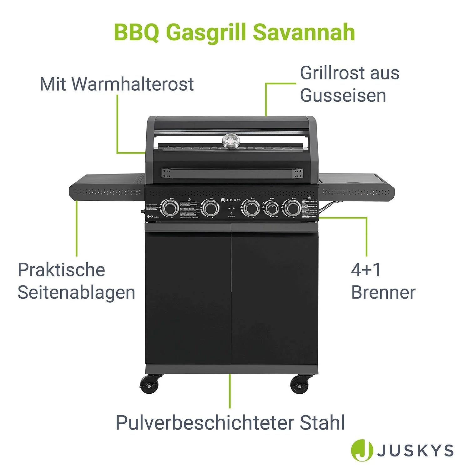 2026 Barbacoa de gas Savannah