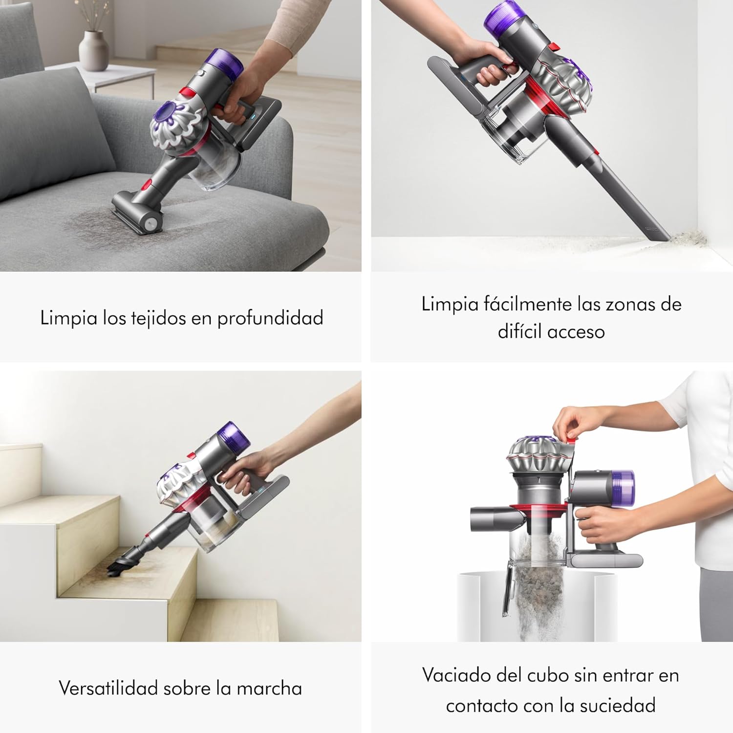 Car+Boat™ aspiradora de Mano – hasta 50 min de autonomía, Plata
