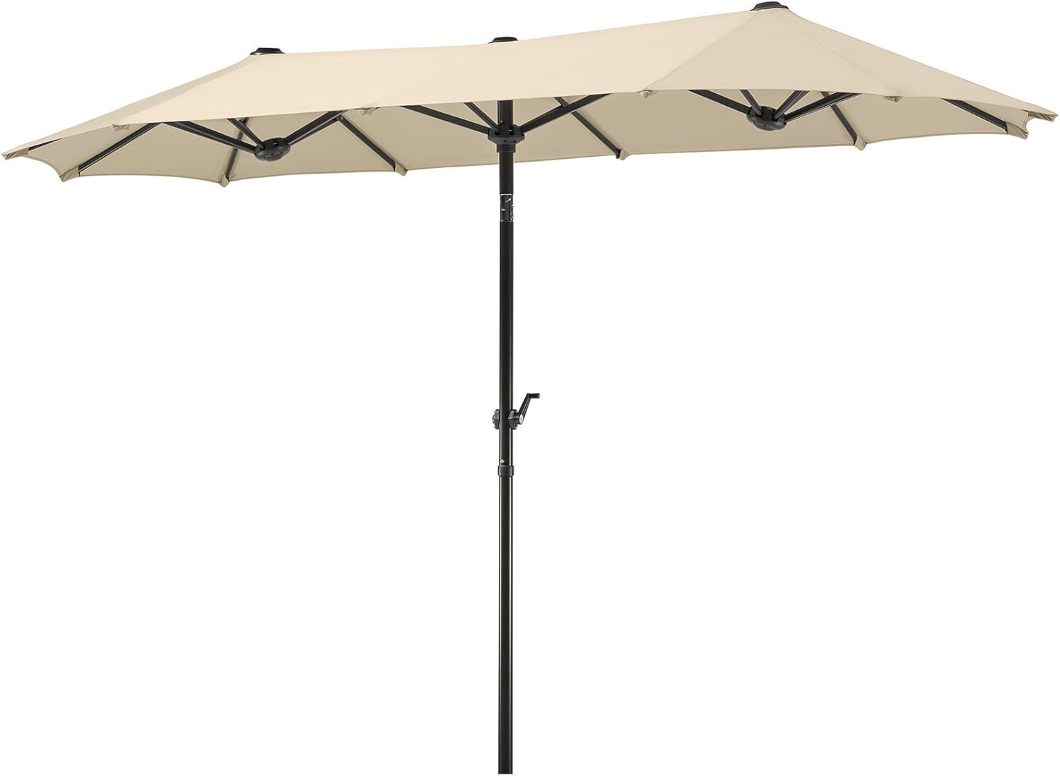 Schneider 746-02 parasol Salerno prostokątny, naturalny, 300 x 150 cm