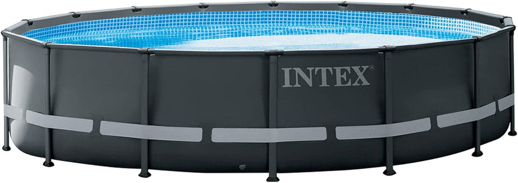 Intex Piscina elevada redonda Ultra XTR Frame 488x122 cm con depuradora (55216)