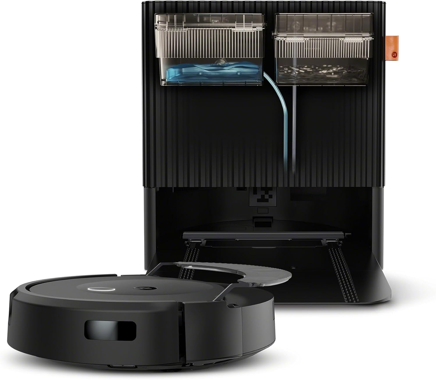 iRobot Roomba Combo 10 MAX + Base AutoWash, Robot Aspirador y friegasuelos, Multifuncional autolimpiable, rellena el depósito Agua, Lava&Seca mopa, autovaciado, mopa retráctil, Evita obstáculos, App