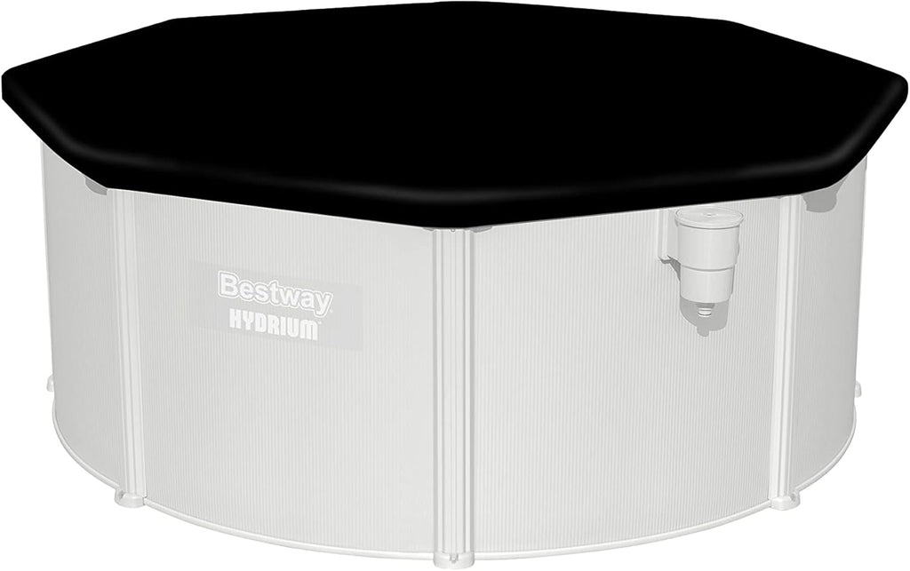 Bestway Hydrium - Piscina de Pared de Acero con Filtro de Arena, diámetro de 300 x 120 cm, Gris, Redonda