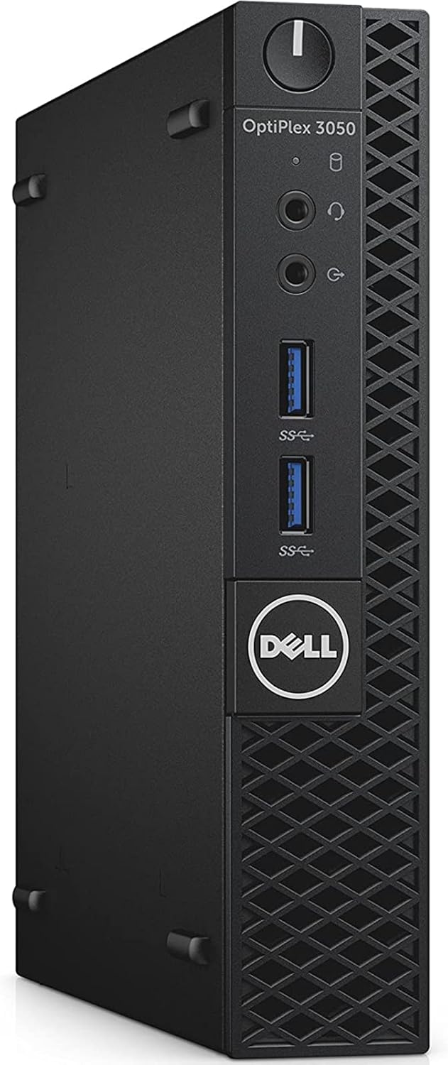 Ordenador Mini Dell Optiplex 3050 Intel i7-6700T, Memoria RAM 16GB, Disco SSD 240GB, Windows 11 Pro (Reacondicionado)