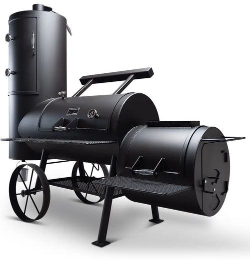 2026 Ahumador Offset Yoder Smokers 24" Durango | Multifuncional para barbacoa al aire libre