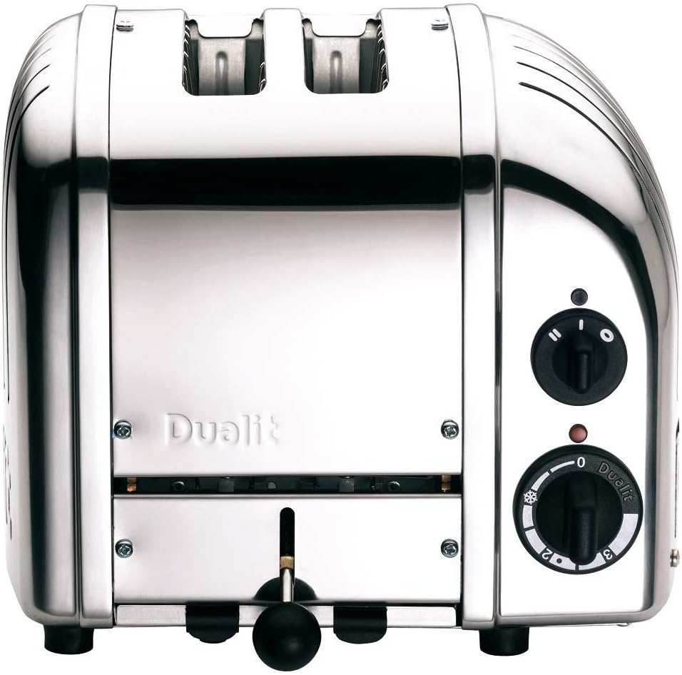 Dualit NewGen 2S - Tostadora, material acero inoxidable, color gris