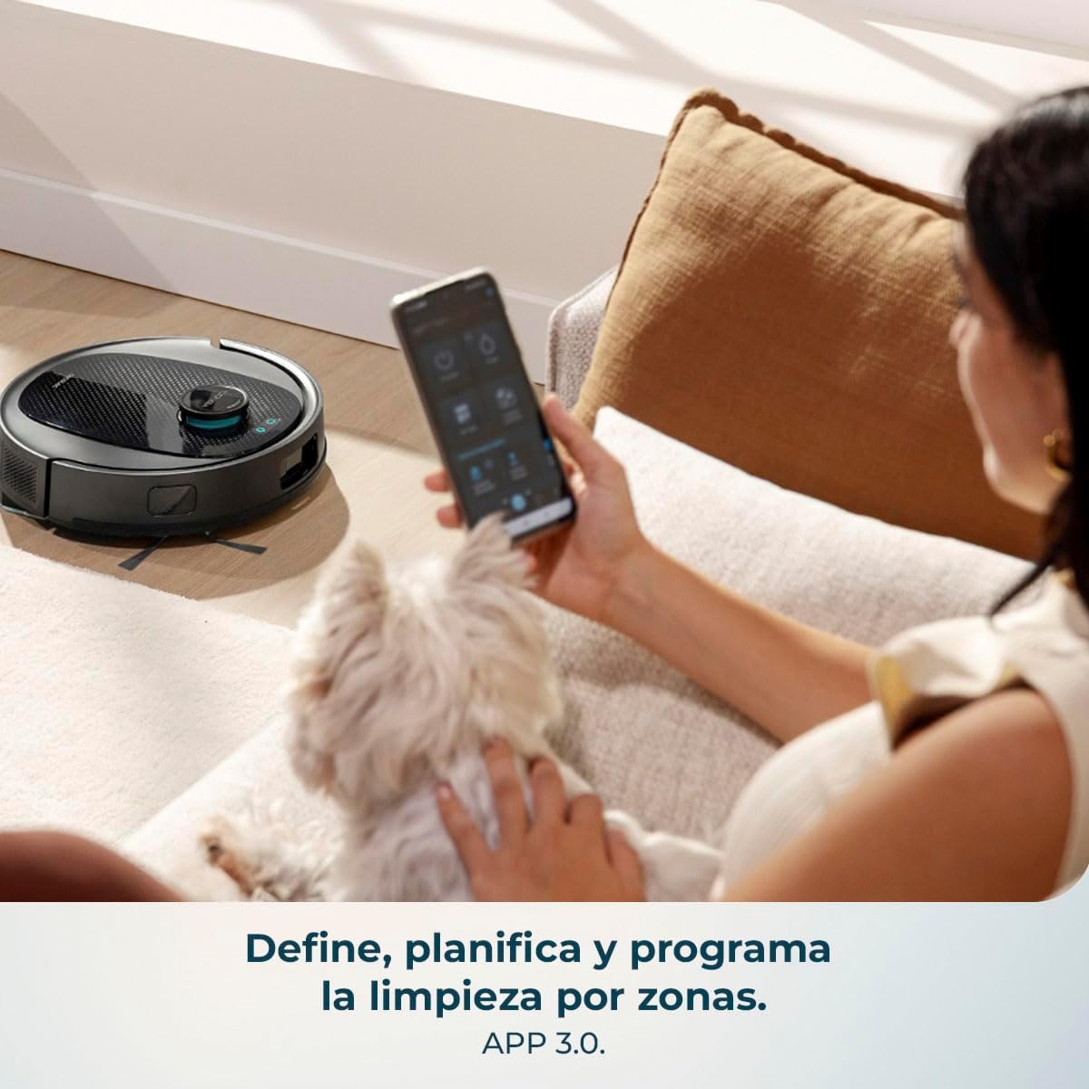 Cecotec Robot Aspirador y Friegasuelos con Base de Autovaciado e IA Conga Y80 X-Treme. Navegación Láser e Inteligencia Artificial, 13000Pa, Base de 2.5L, Autonomía hasta 220m², Control App 3.0
