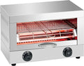 MBH - Tostadora industrial eléctrica 1 piso INOX para HOSTELERÍA. Horno tostador de pan profesional para bar y restaurante.