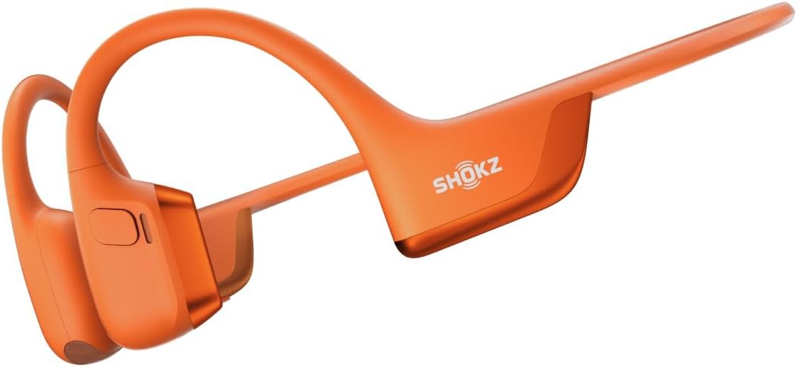 SHOKZ Słuchawki Sportowe OpenRun Pro 2 z Przewodnictwem Kostnym, Bezprzewodowe z Bluetooth 5.3, Mikrofony Redukujące Hałas, IP55 Wodoodporne, 12h Czasu Odtwarzania, USB-C Szybkie Ładowanie, Czarny