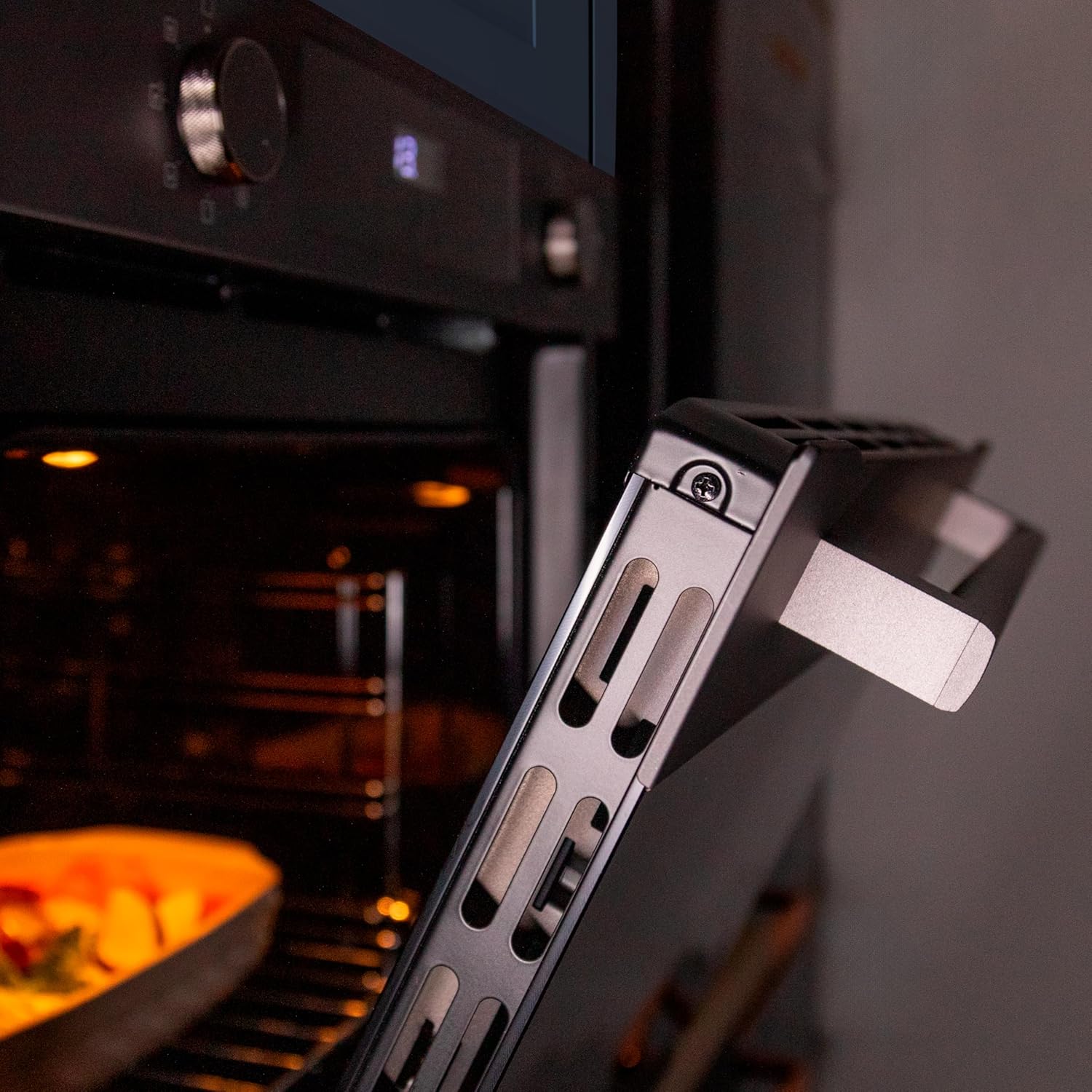 Cecotec Horno Multifunción Integrable 60cm Bolero Hexa M226000 Matt A. 2800W, 72L, 7 Funciones, Modo Grill, Fan Assisted Grill, Modo Convección, Defrost, Steam Base X2, Steam EasyClean, Steam Assist