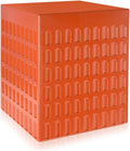 Kartell - Taburete, color Rojo Tierra, 36 x 45 x 36 cm