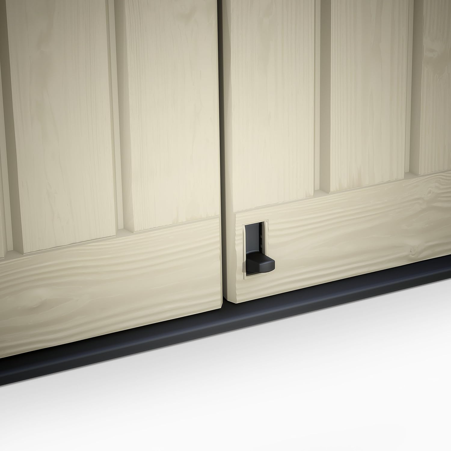Keter Sio Max -Cobertizo de jardín exterior, Capacidad 1200L, Color Topo/Beige, 145.5 x 125 x 82 cm