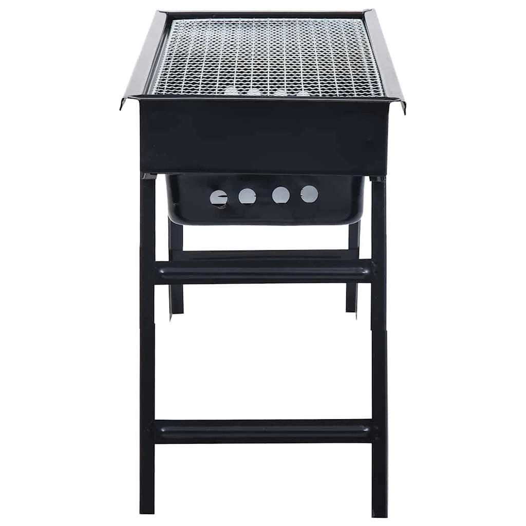 Barbacoa Portátil Para Camping De Acero 60x22,5x33 Cm Vidaxl