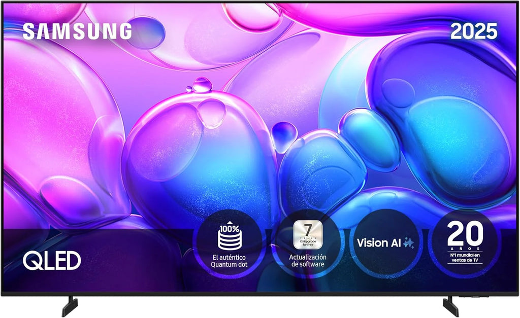 Samsung TV 55 Inch QLED QE1F 4K Smart TV with Vision AI, 100% Color Volume with Quantum Dot and more than 500 Channels TV Plus
