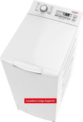 Corberó – Washing Machine Top Load 6.5 kg | CLACSM6524 | 1200 RPM | 16 Programs, Steam Function, ECO, Drum Cleaning| Delayed Start| Quick Wash | Easy Ironing | LED Indicators | White