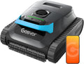 Gosvor (Nuovo 2026) Robot Pool Cleaners and Walls, Double Filtration, Intelligent Planning Routes, 5 Modes, App Control, 200 Min Autonomy, Water Line and Shallow Area, Grey Orange