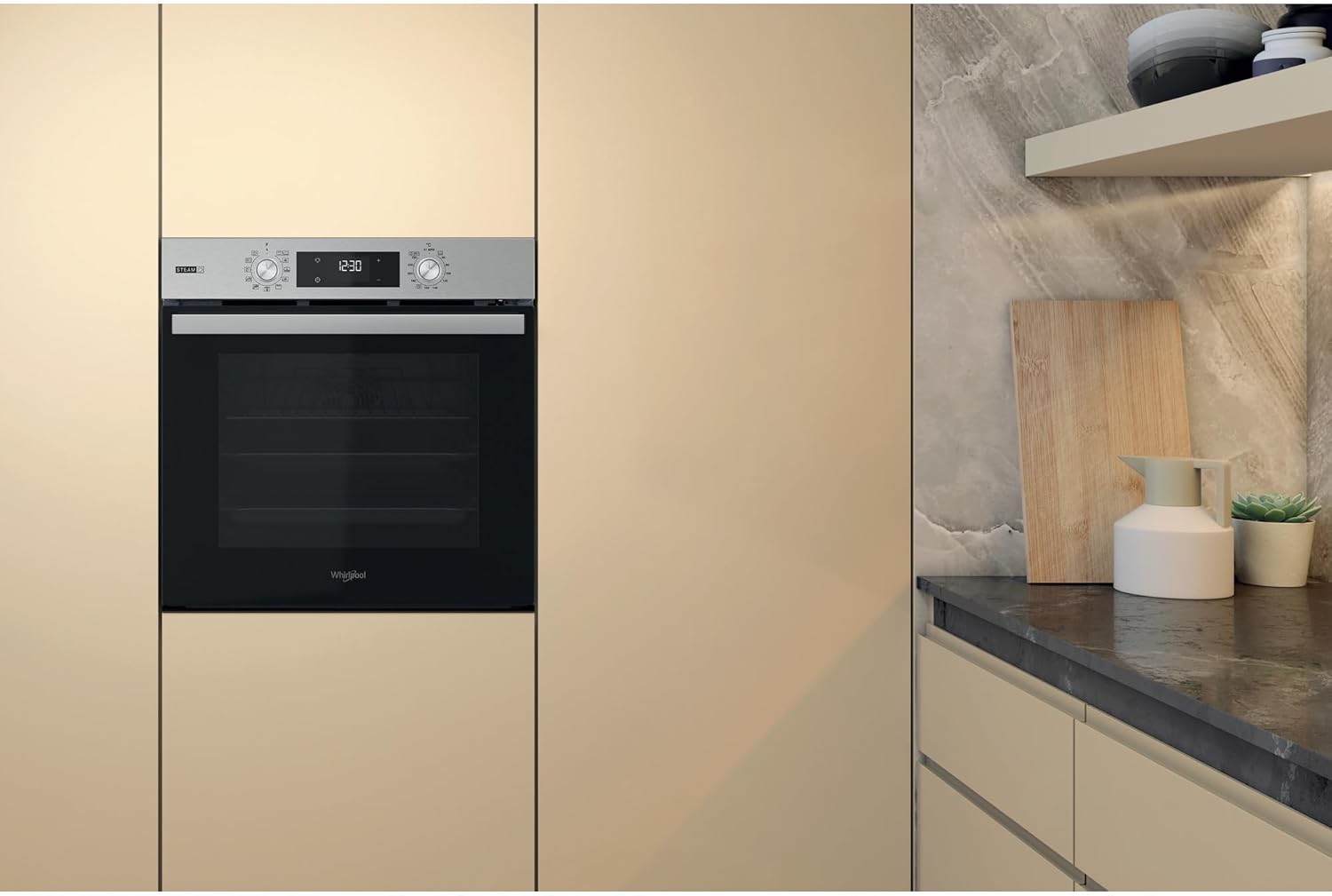 Whirlpool - Horno Integrable OMSR58RU1SX (Multifunción)