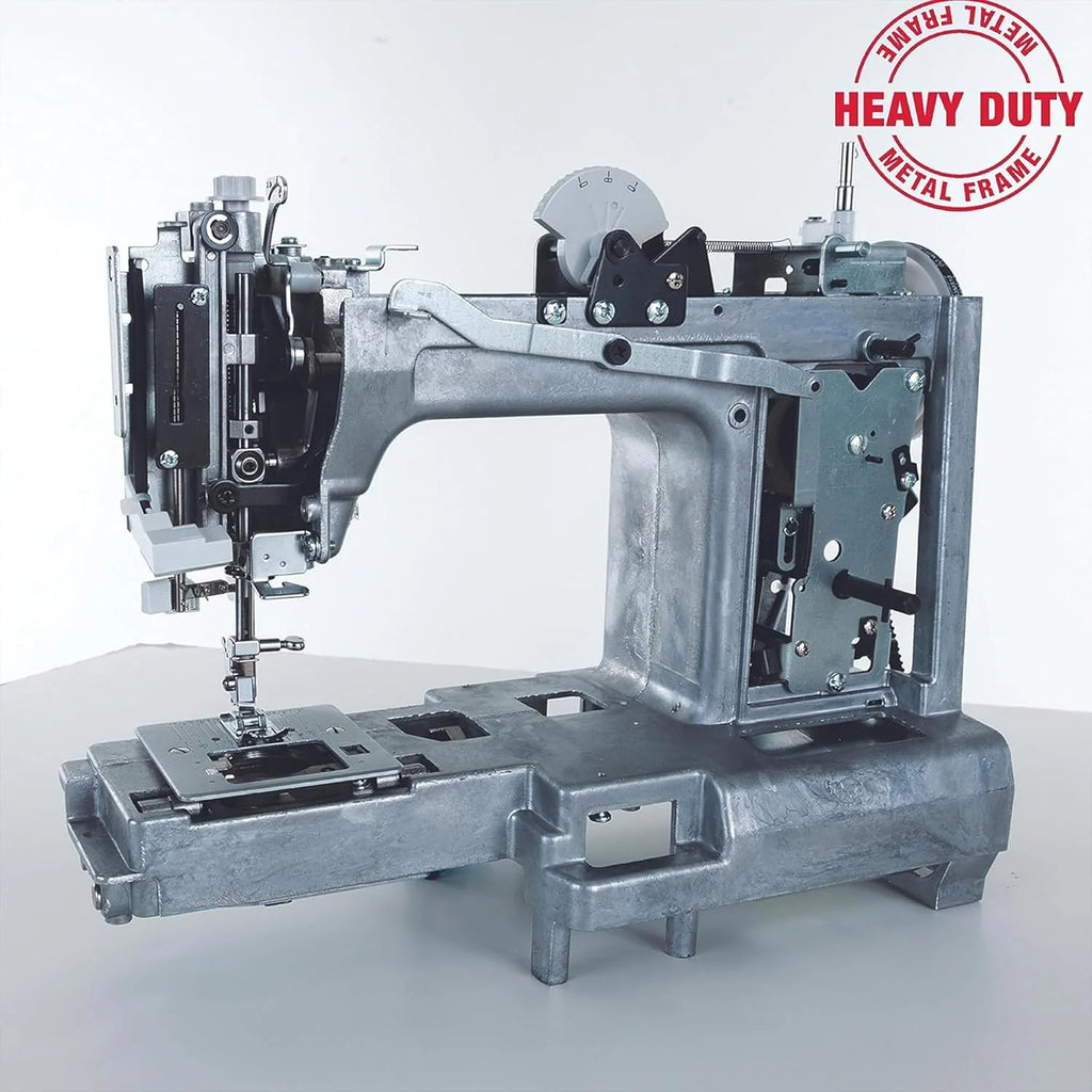 Singer Heavy Duty 4432 Mechanical Sewing Machine, 32 Stitches, Powerful Motor, Automatic Eyelet, Automatic Threader, Stainless Steel Reinforcement Plate
