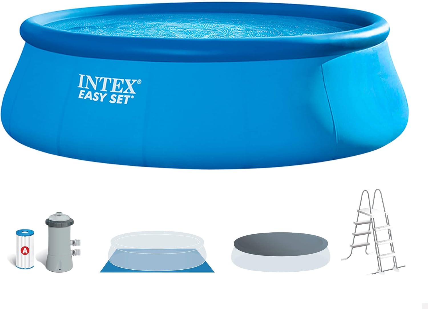Intex 26168NP-PISCINA Easy Set D457X122 CM(C/Bomba Filtro 220-