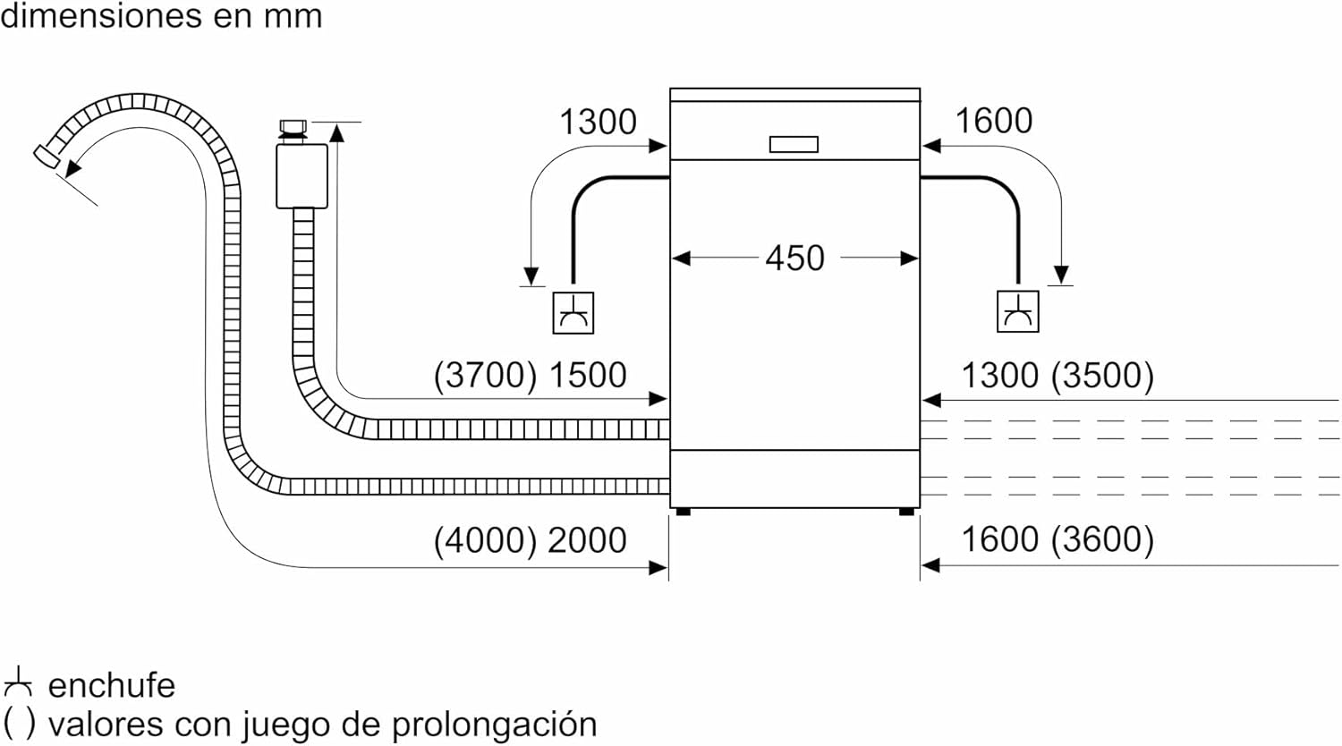 Balay - Lavajillas, Libre instalación, 45 cm de ancho, Motor ExtraSilencio, Home Connect, Display LED, Blanco, 3VN4030BA