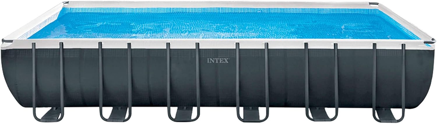 INTEX 55222 - Piscina Desmontable 732x366x132 cm Pack Deluxe + depuradora con clorador