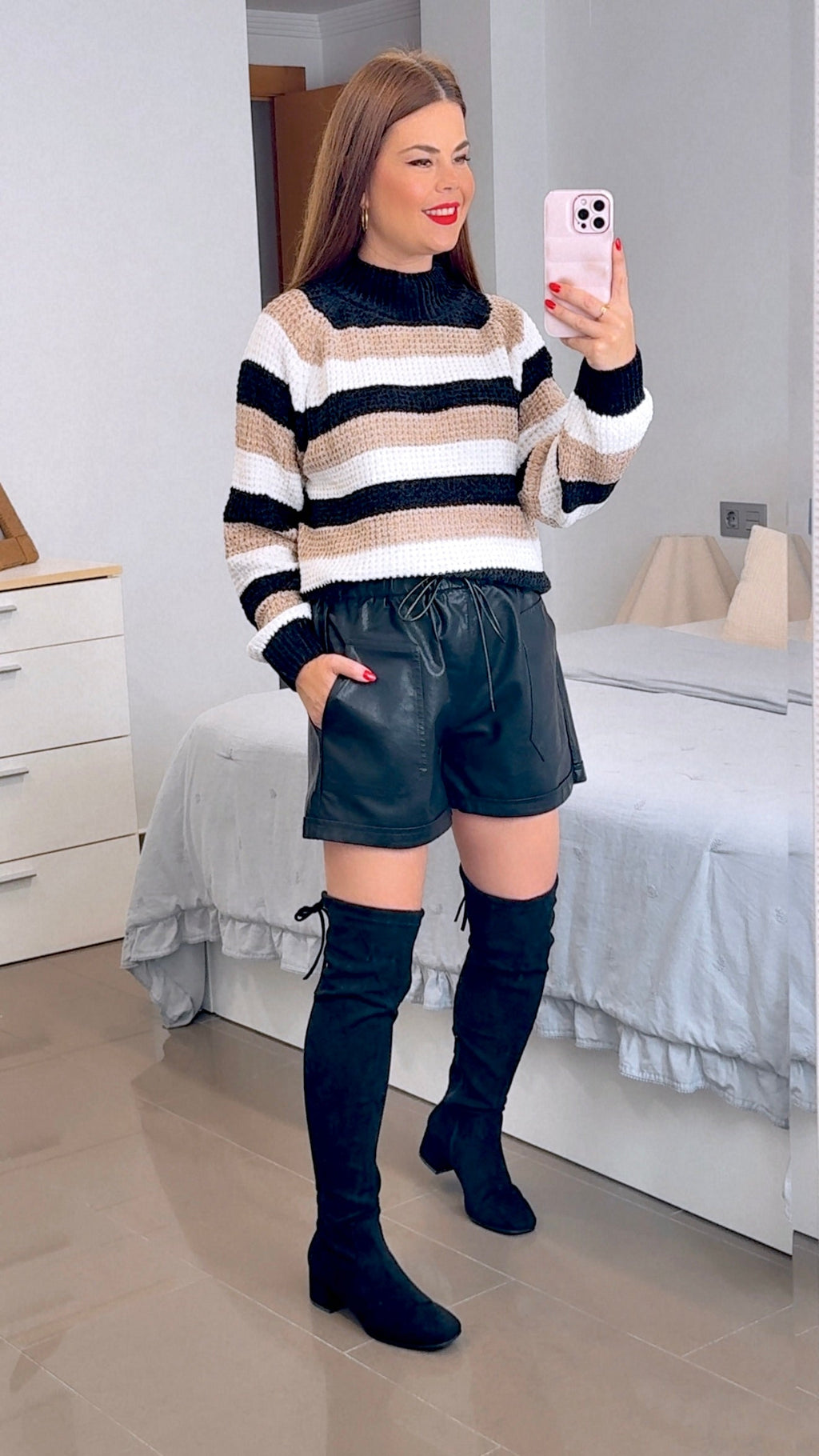 SHORT POLIPIEL GOMA