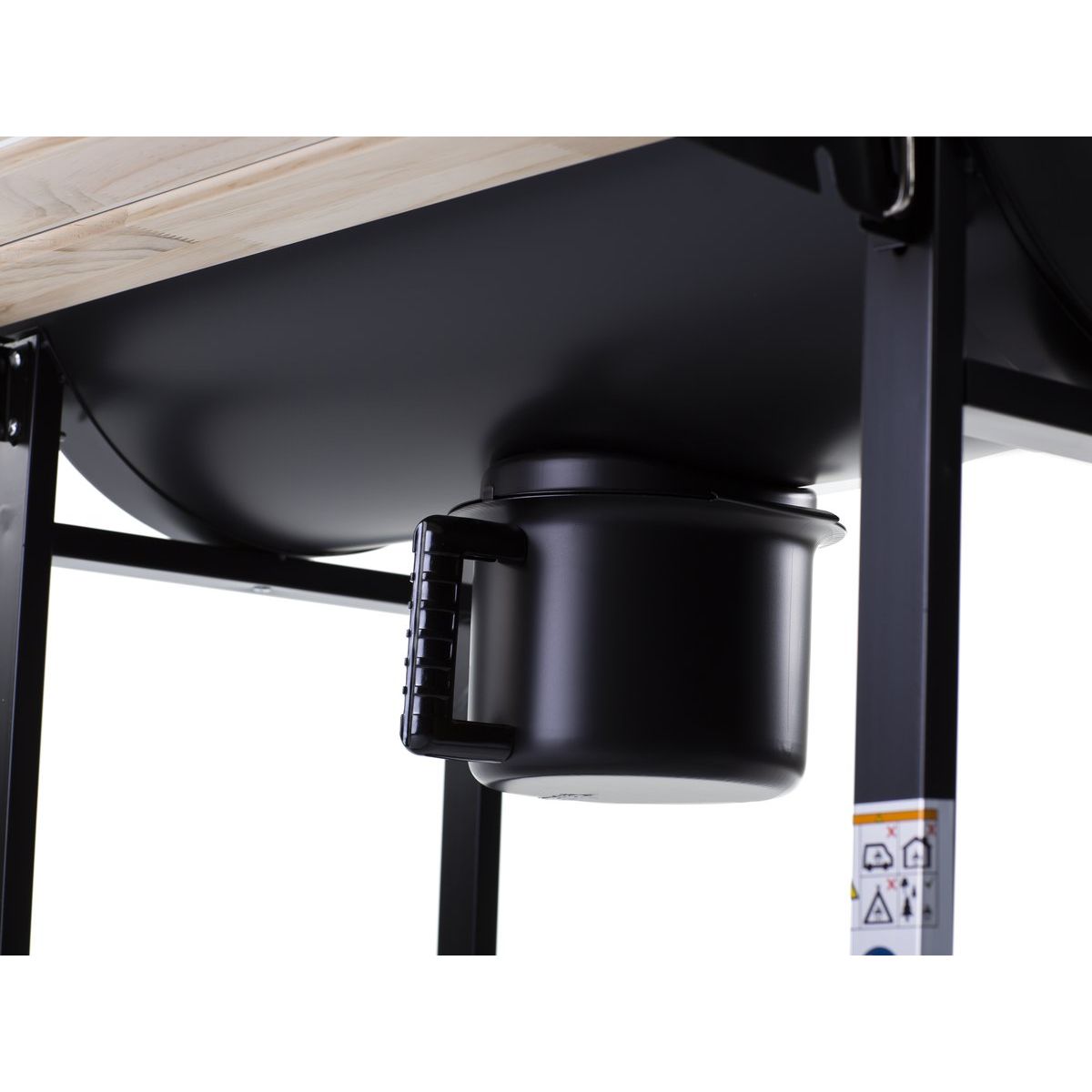 Barbacoa A Carbón "king" - 95 X 63 X 105 Cm - Negro