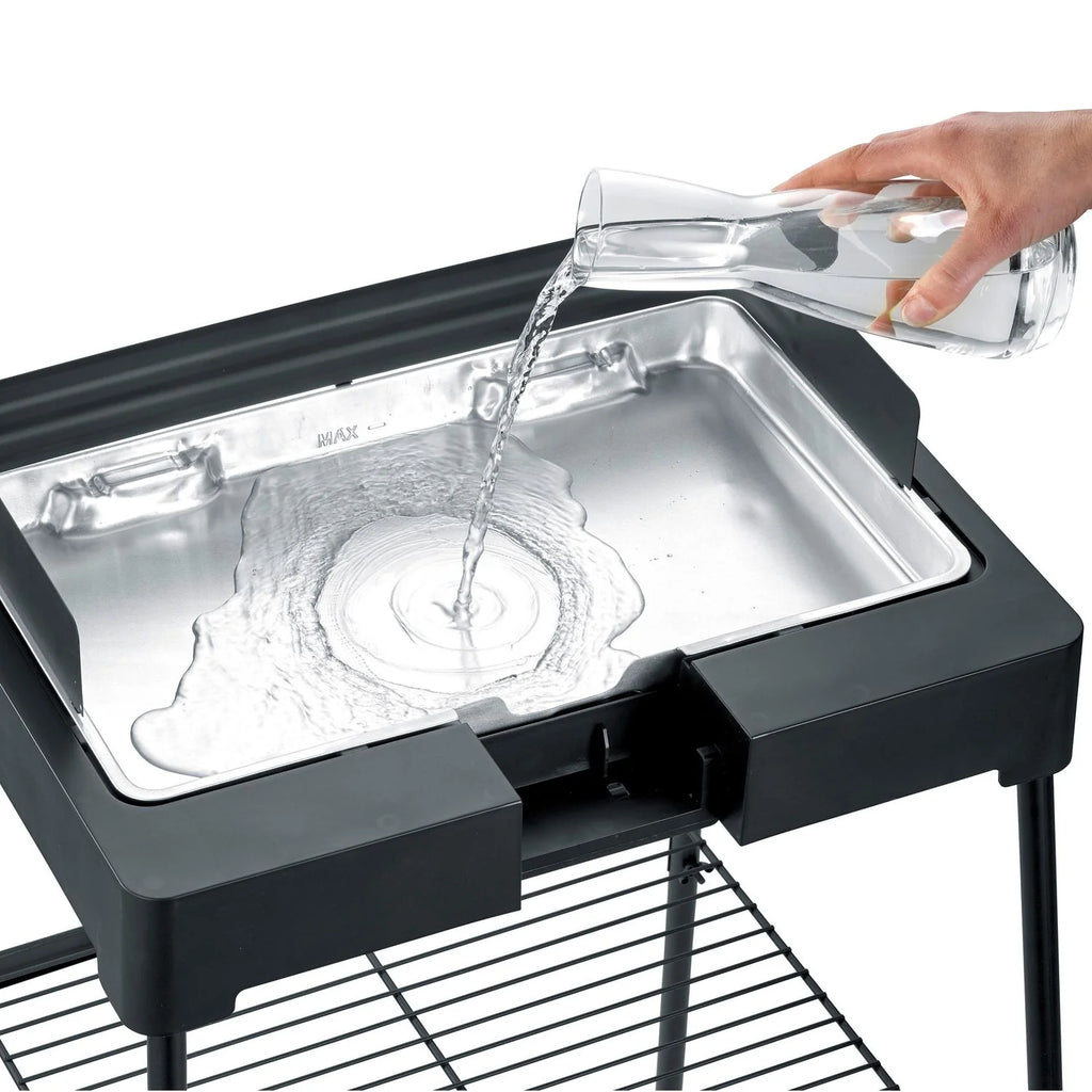 Barbacoa Con Patas Negro 2200 W Pg 8566 Severin