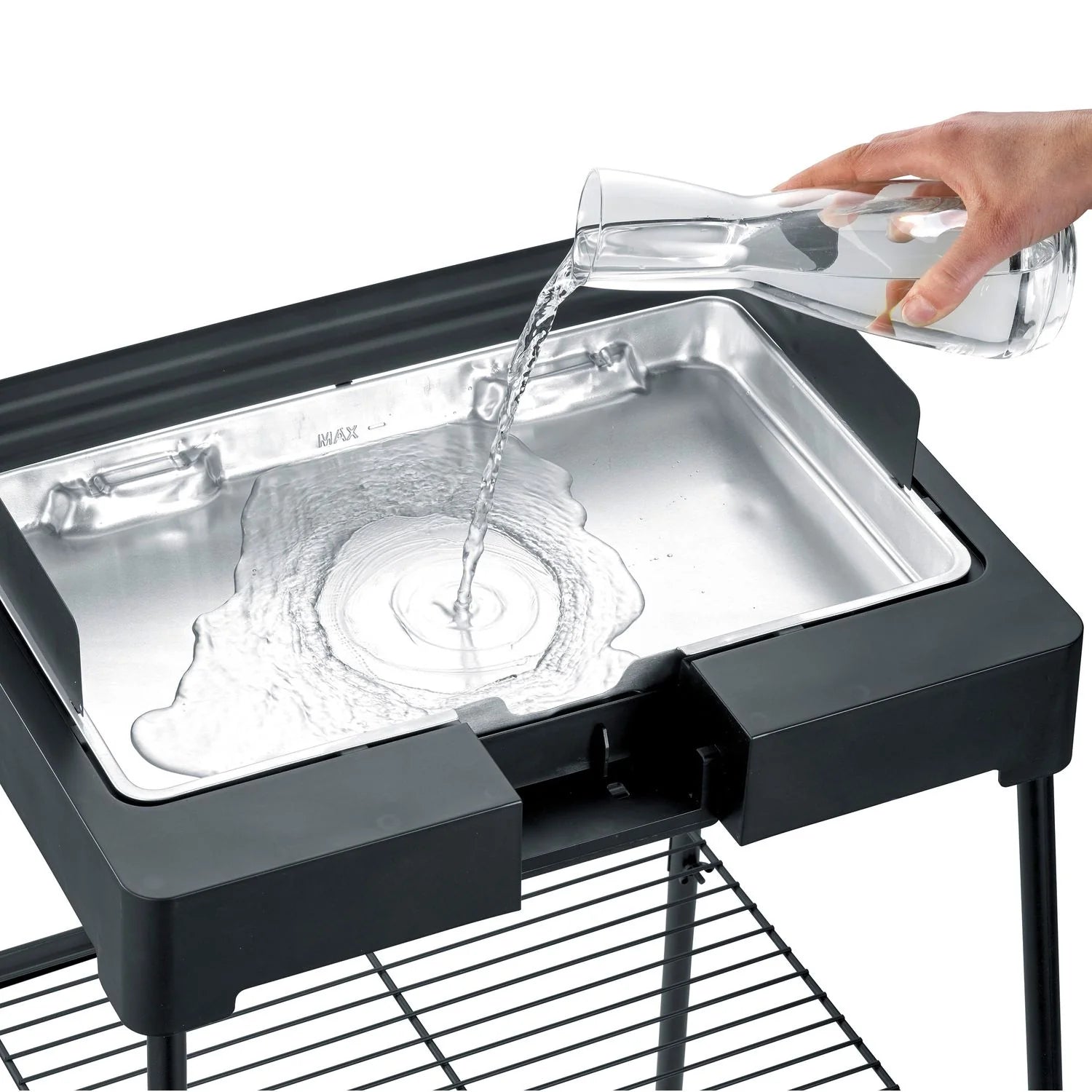 Barbacoa Con Patas Negro 2200 W Pg 8566 Severin