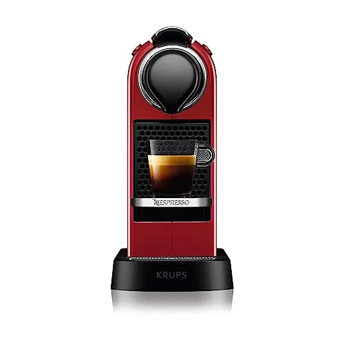 2025 Cafetera de cápsulas Krups Nespresso Pixie Redesign | Espresso y lungo | Estilo industrial | Bajo consumo energético | Apagado automático | Bandeja ajustable | Cápsulas reciclables | Modelo XN306T