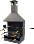 Imex El Zorro 71557 - Cajón Chimenea c/Parrilla, Plancha y Kit 72x40x135 cms.