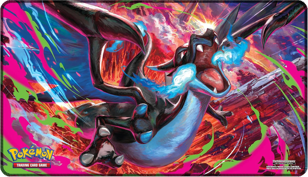 Pokémon: Colección Ultra Premium Mega Charizard X-ex del JCC Pokémon (Dos Cartas promocionales holográficas, 18 Sobres de expansión y Accesorios Premium)