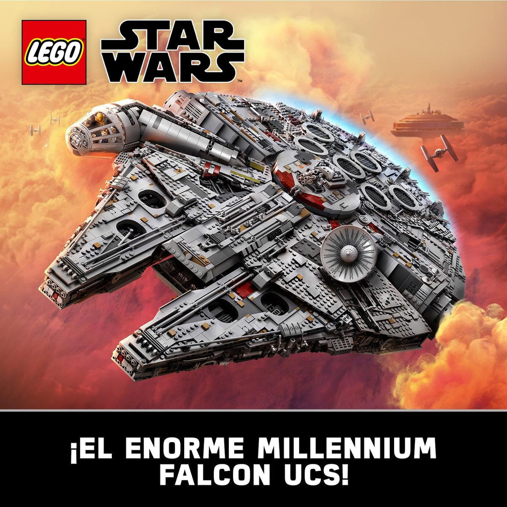 Star Wars Millennium Falcon, Maqueta de Construcción para Adultos de la Nave Estelar de Han Solo con Mini Figuras Chewbacca, Leia y C-3PO, Regalo Coleccionable para Hombres, Mujeres y Fans 75192