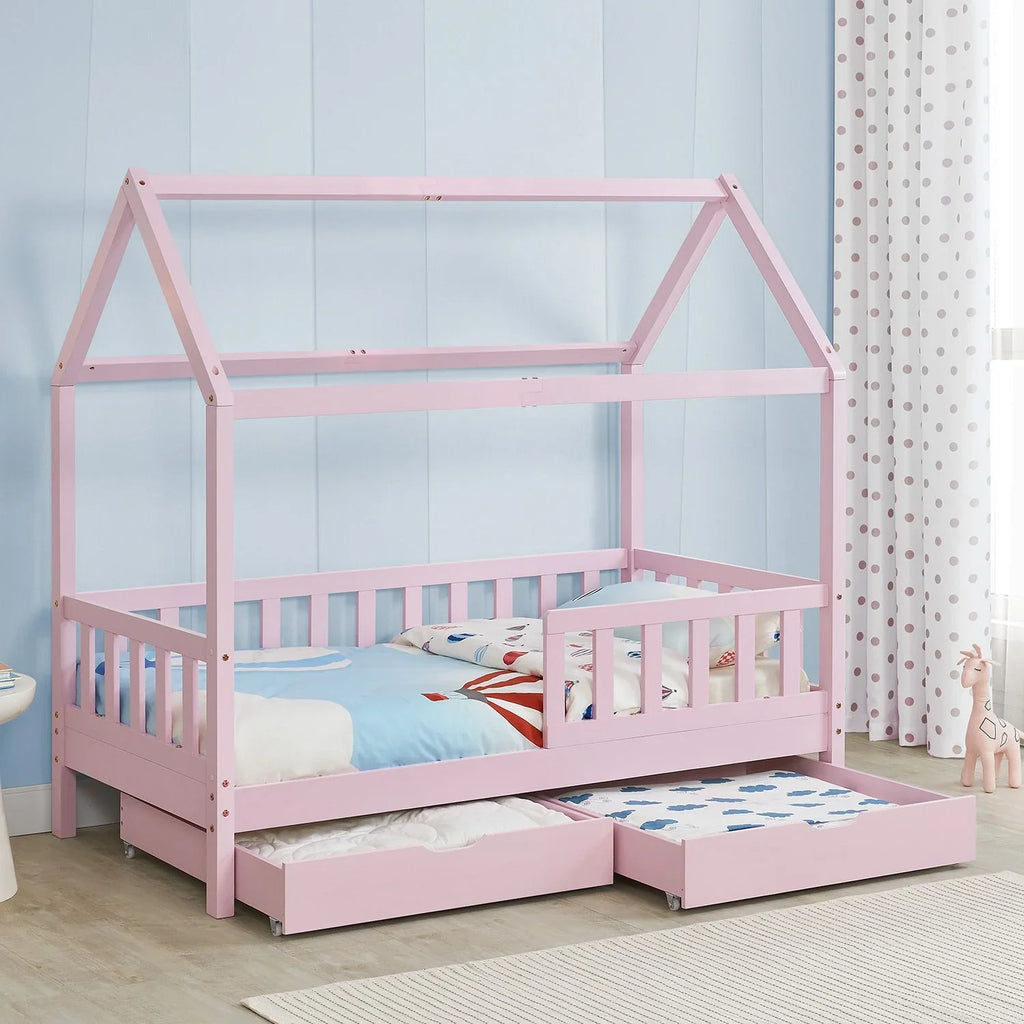 2026 Cama infantil Marli 90 x 200 cm con cajones de almacenamiento