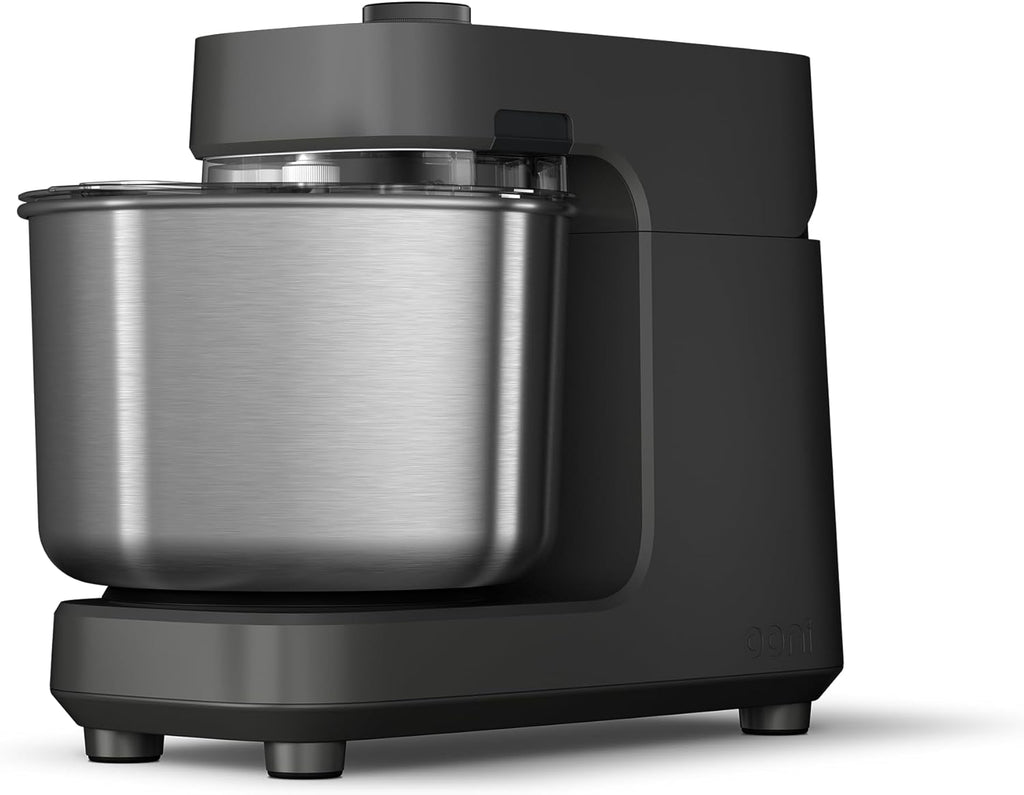 Ooni Halo Pro Mezcladora Profesional de Masa en Espiral 7,3L con Accesorios, 58 Velocidades – Ideal para Pan y Pizza – Gris Antracita