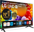 65UT73006LA 65 ",UHD 4K, Serie UT73, Smart TV, WebOS24, Procesador a5, HDR10, Dolby Digital Plus, SmartTV, 3840x2160, Negro