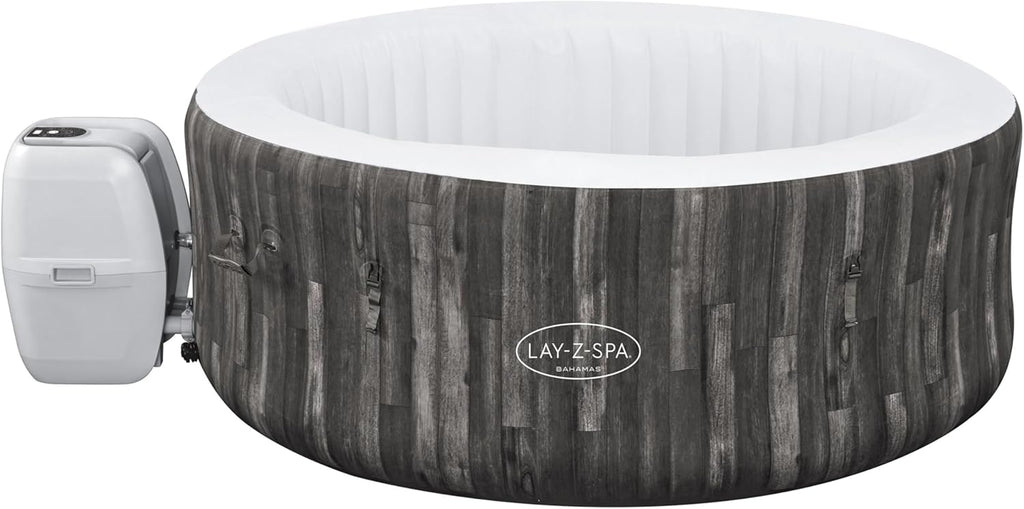 Bestway - SPA Hinchable Lay-Z-SPA Bahamas para 2-4 Personas Redondo 180 x 66 cm