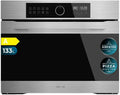 Cecotec Horno Integrable Multifunción Bolero Hexa AF319000 Inox A 3800W, 133L de Capacidad, 11 Funciones con Airfryer Master, Pizza Master, Steam Asisst, Steam EasyClean, 3D Cooking, Defrost