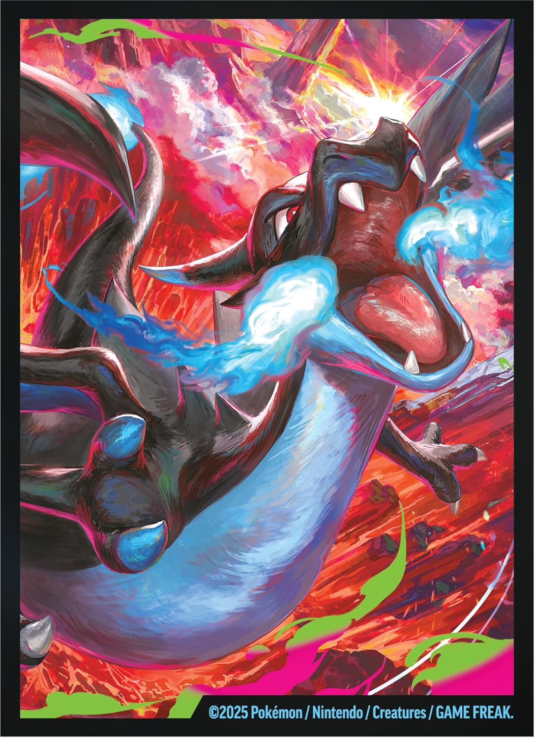 Pokémon: Colección Ultra Premium Mega Charizard X-ex del JCC Pokémon (Dos Cartas promocionales holográficas, 18 Sobres de expansión y Accesorios Premium)