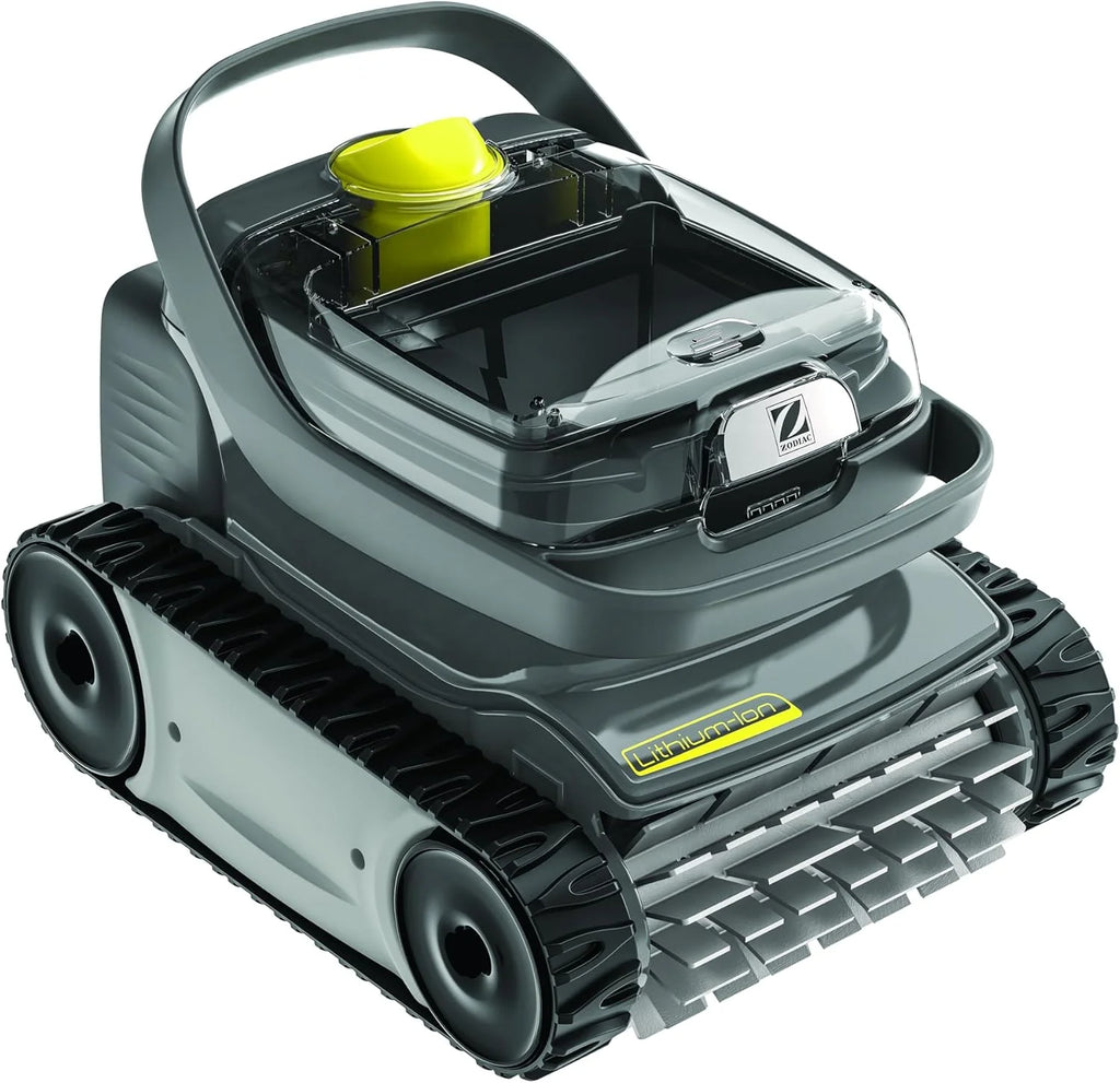 ZODIAC Pixel OP 32 Automatic Pool Cleaner Robot for Cleaning Pools up to 8 x 4 m. Lithium Battery, 2h Cycle, Fine Filtration, Transparent Window to Observe Dirt