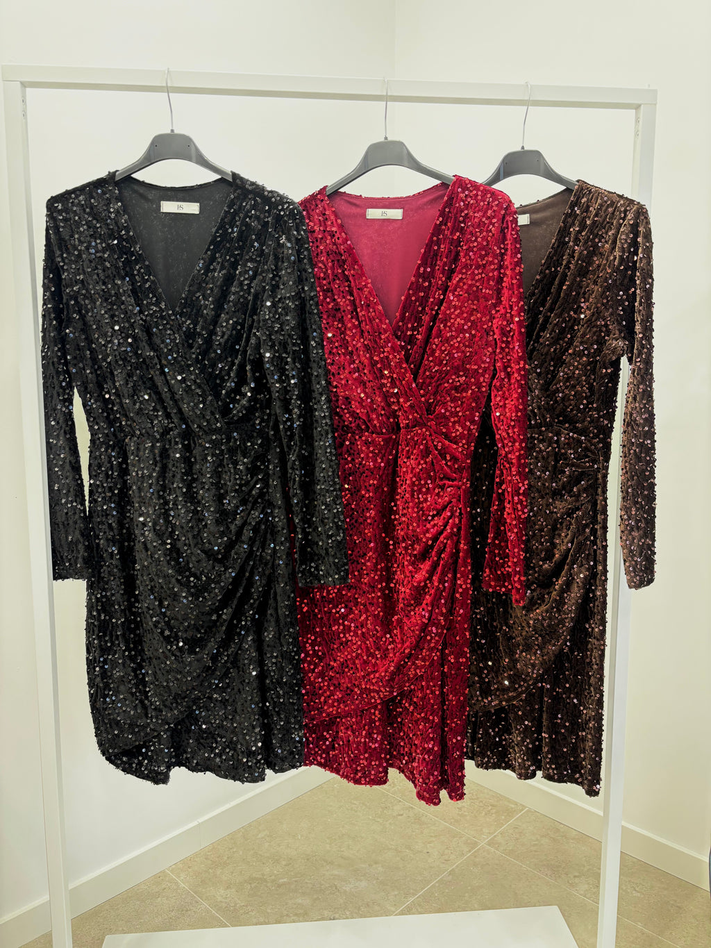 VESTIDO CRUZADO LENTY NAVIDAD