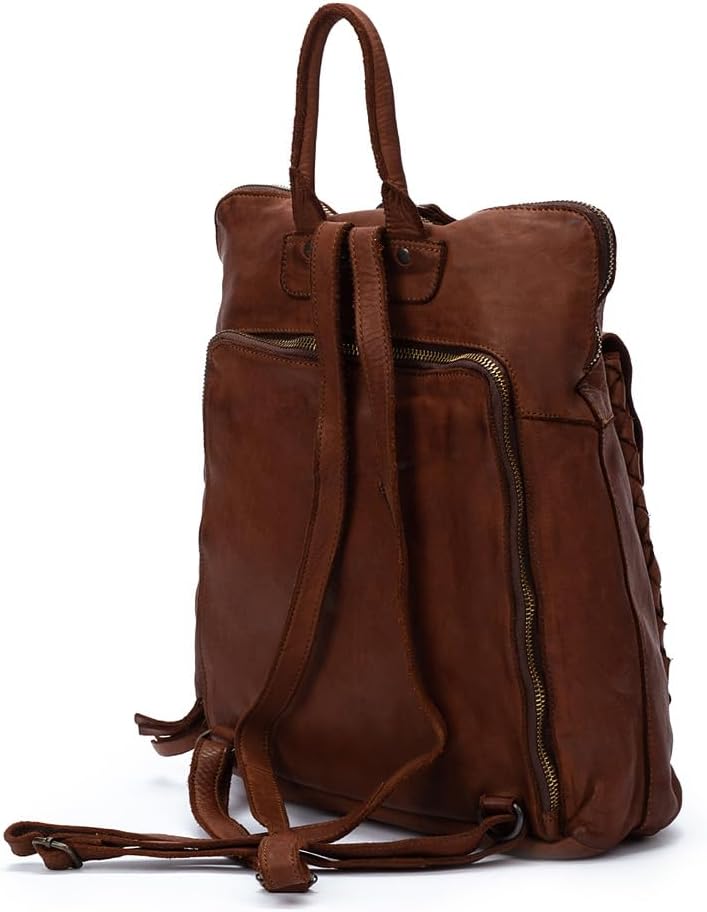 Pikolinos Mochilas en Cuero FAURA para Señora Color COGNAC