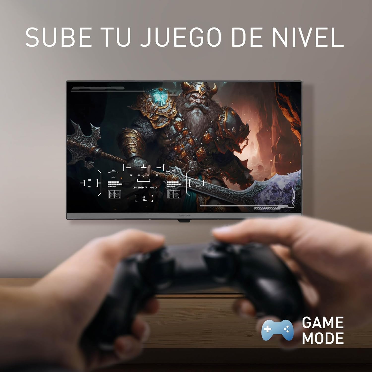 Panasonic TB-24S40AEZ, Serie S40 24 Pulgadas HD LED Smart TV, 2024, TiVo, Control De Voz Google y Alexa, Modo De Juego, Reproductor Multimedia, HDR, HDMI, WLAN, Experiencia Visual Excepcional