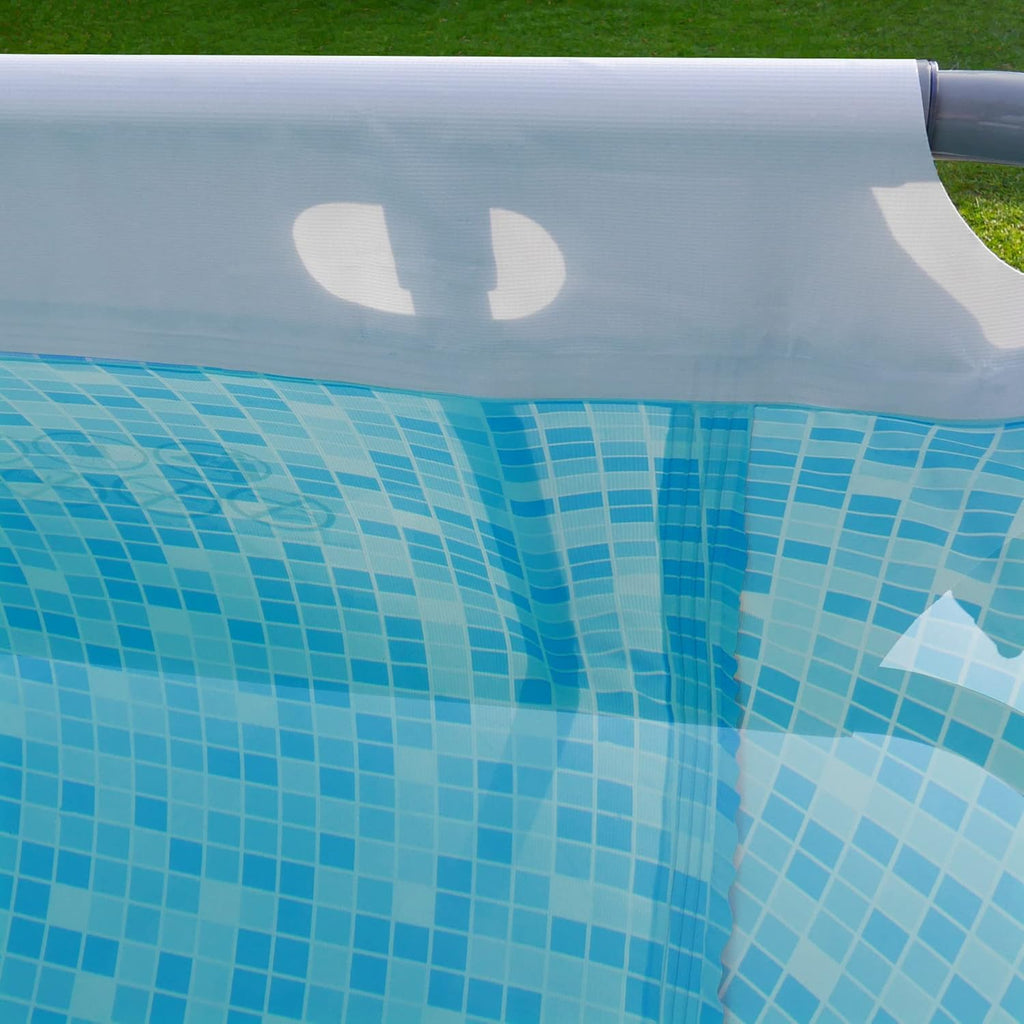 yourGEAR Piscina Familiar XL 3x3m - Piscina de Jardín con Marco de Acero Duradero, 8100L