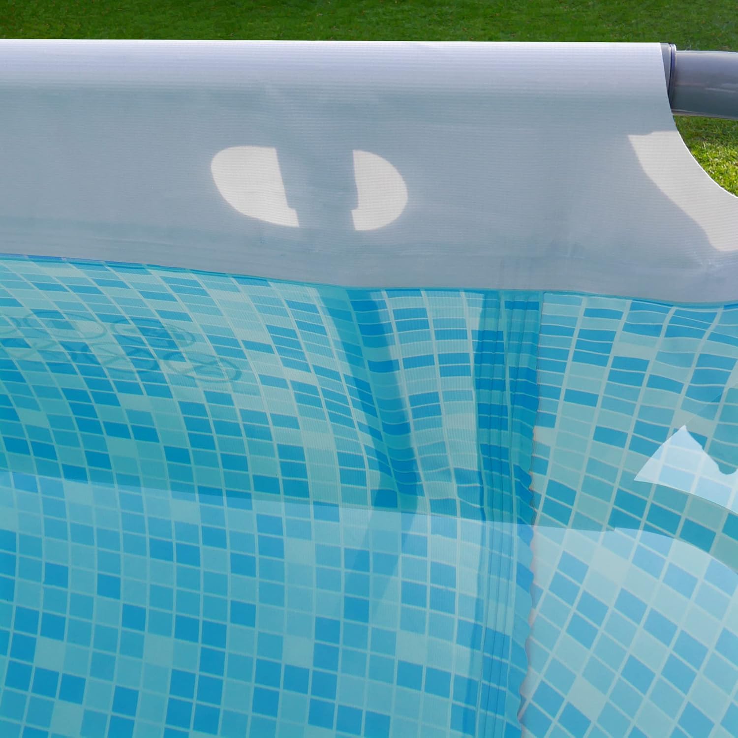 yourGEAR Piscina Familiar XL 3x3m - Piscina de Jardín con Marco de Acero Duradero, 8100L
