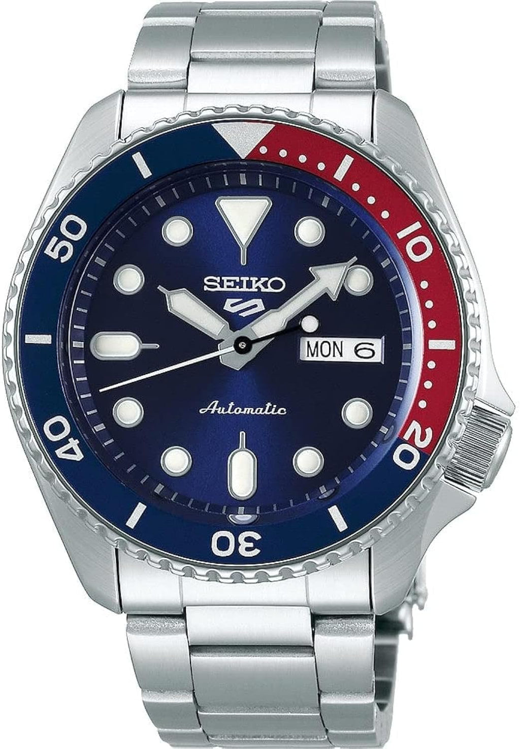 Seiko 5 Sports Automatic Reloj para Hombre, Acero Inoxidable