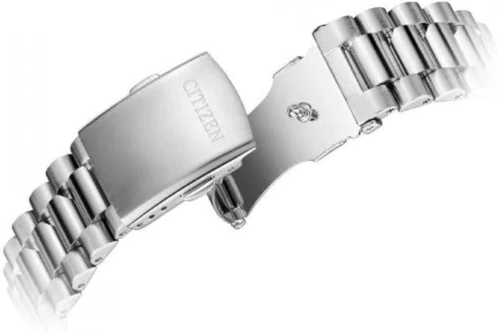 Citizen Reloj automático para Mujer con Correa de eslabones de Acero Inoxidable, 37 mm, Cristal de Zafiro, Fecha, Azul Hielo, NJ0200 en Diferentes Variantes