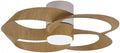 Ventilador de techo Rose madera LED 24W