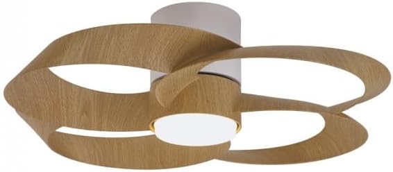 Ventilador de techo Rose madera LED 24W