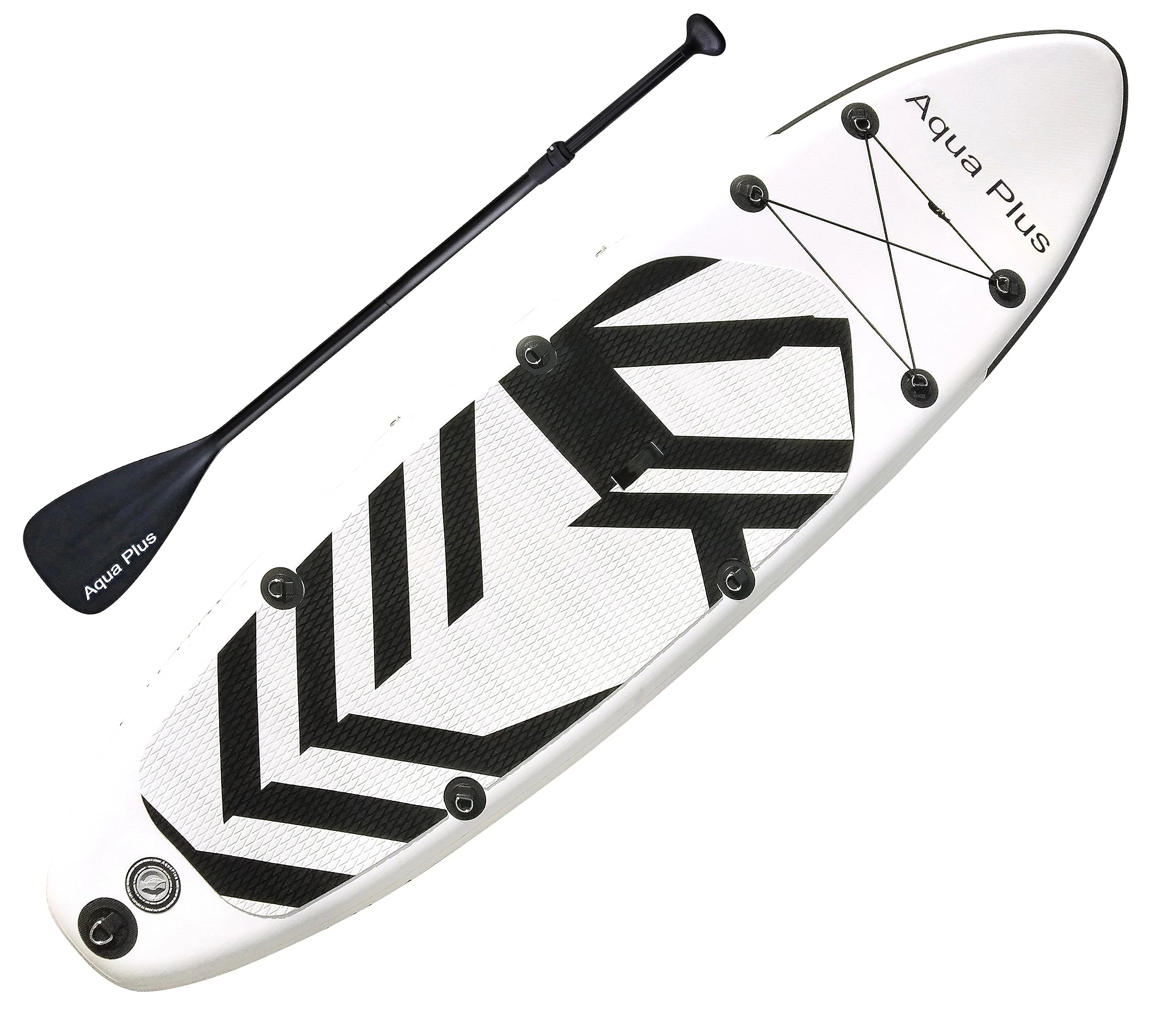 2025 Aqua Plus SUP Inflable – Grosor 15 cm, para Todos los Niveles, Tabla de Paddle Surf, ISUP con Bomba y Bolsa de Viaje, Adolescente/Adulto