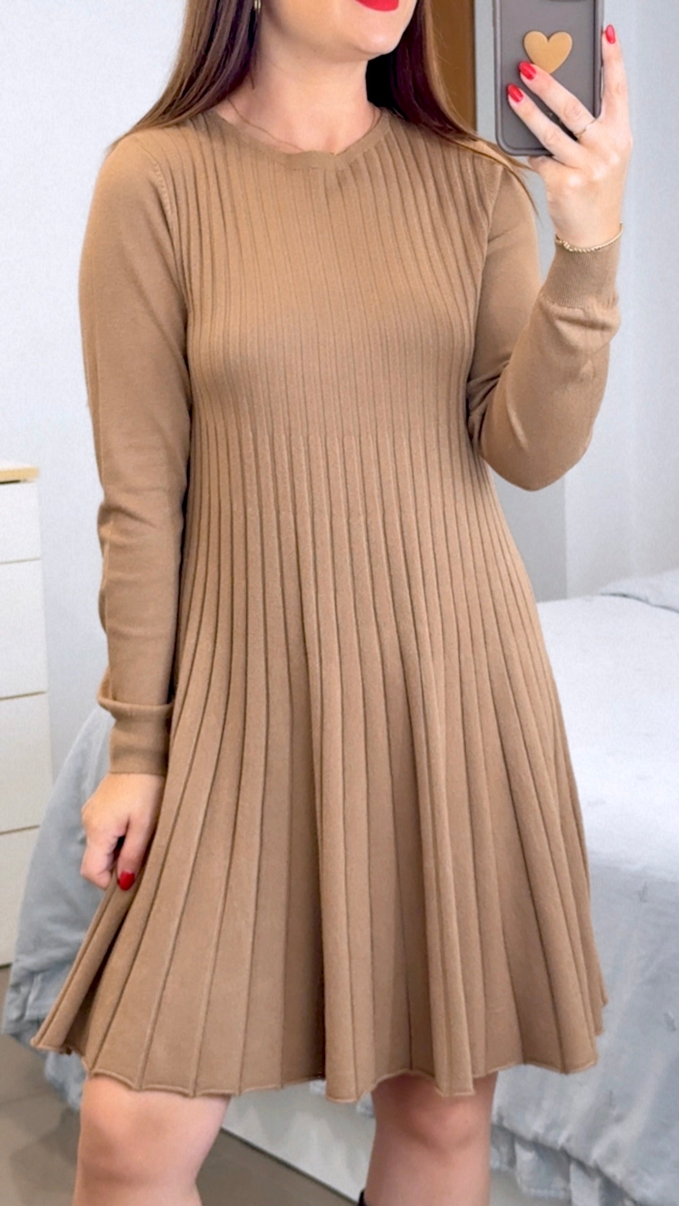 VESTIDO PUNTO EVASE